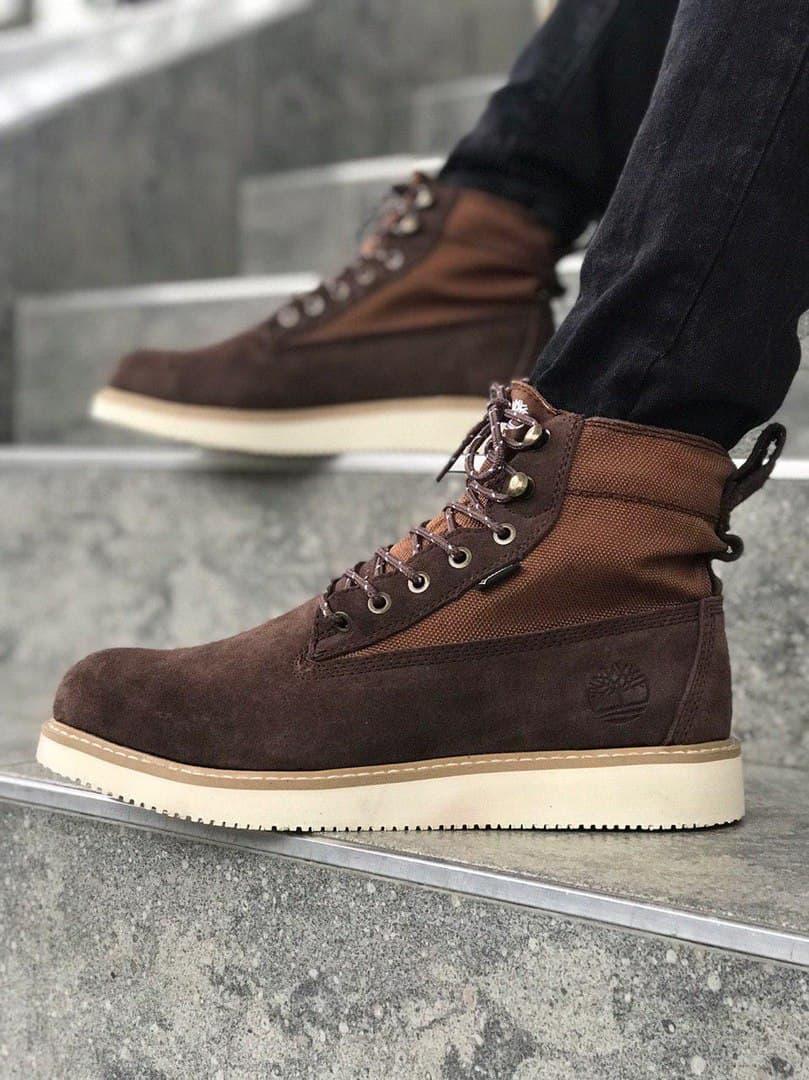 

Мужские ботинки Timberland Brown. Ботинки для парней Тимберленд коричневые, Коричневый