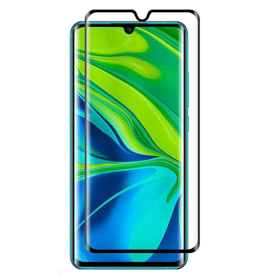 

Защитное стекло для Xiaomi Mi Note 10/Mi Note 10 Pro (0.3 мм, 3D, чёрное), Черный