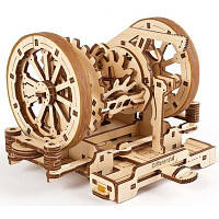 Механический 3D пазл STEM-модель «Дифференциал» деревянный конструктор Ugears, фото 1