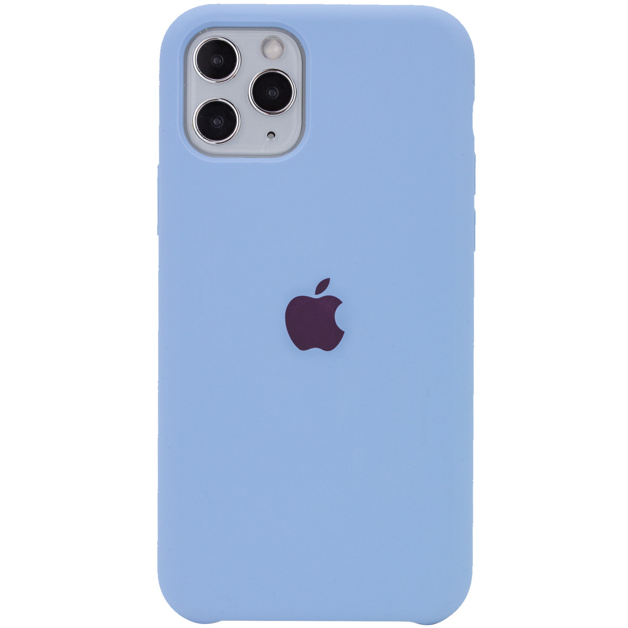 

Противоударный Чехол накладка Epik Silicone case NEW для Apple iPhone 11 Pro Max Голубой / Lilac Blue