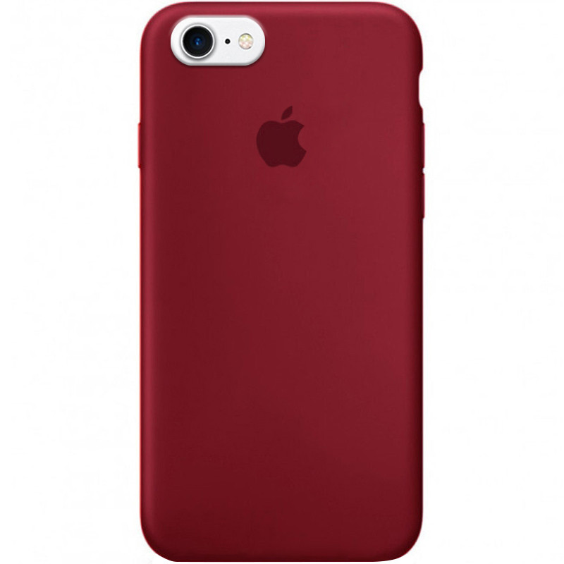 

Чехол противоударная накладка Epik Silicone Case Full Protective NEW AA Series для Apple iPhone SE (2020), Бордовый / maroon