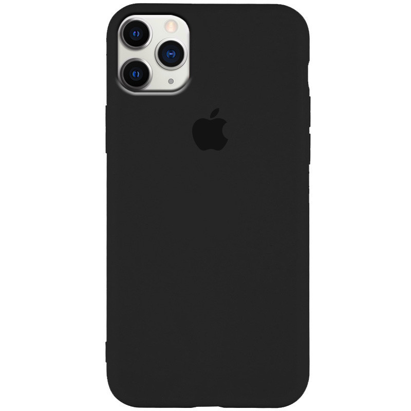 

Противоударный Защитный Силиконовый Чехол - Накладка Epik Silicone Case Slim для Apple iPhone 11 Pro, Черный / black