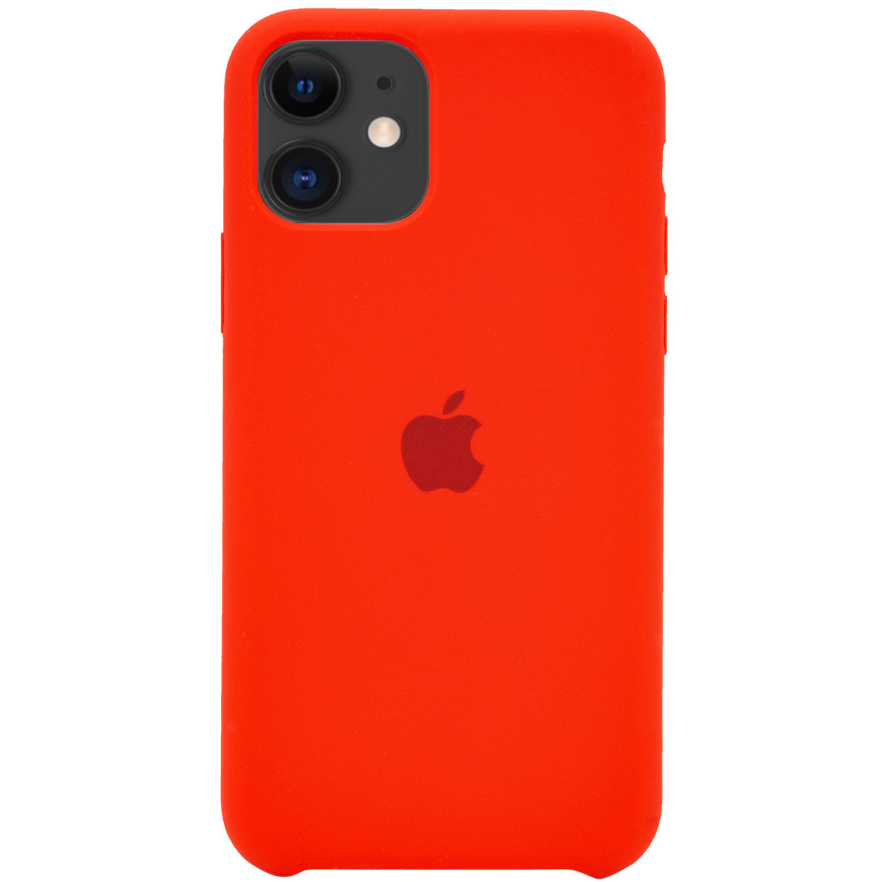 

Противоударный Чехол накладка Epik Silicone case NEW A Series для Apple iPhone 11 Красный / Red