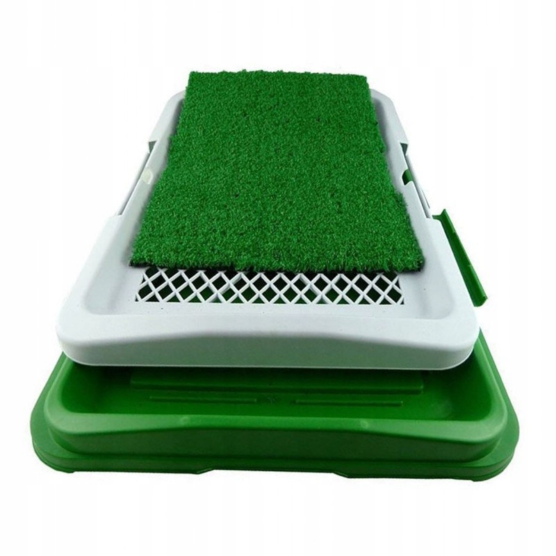 

Туалет для собак Puppy Potty Pad 47х34х6 см Green