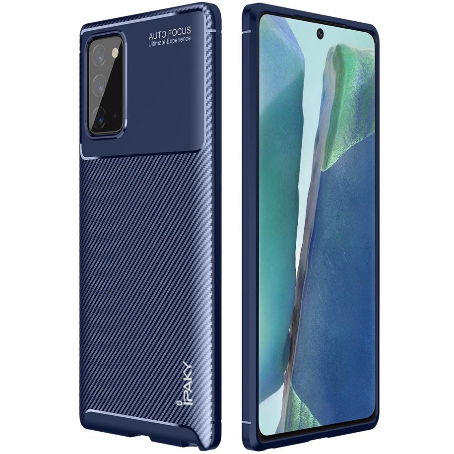 

TPU чехол iPaky Kaisy Series для Samsung Galaxy Note 20 Синий