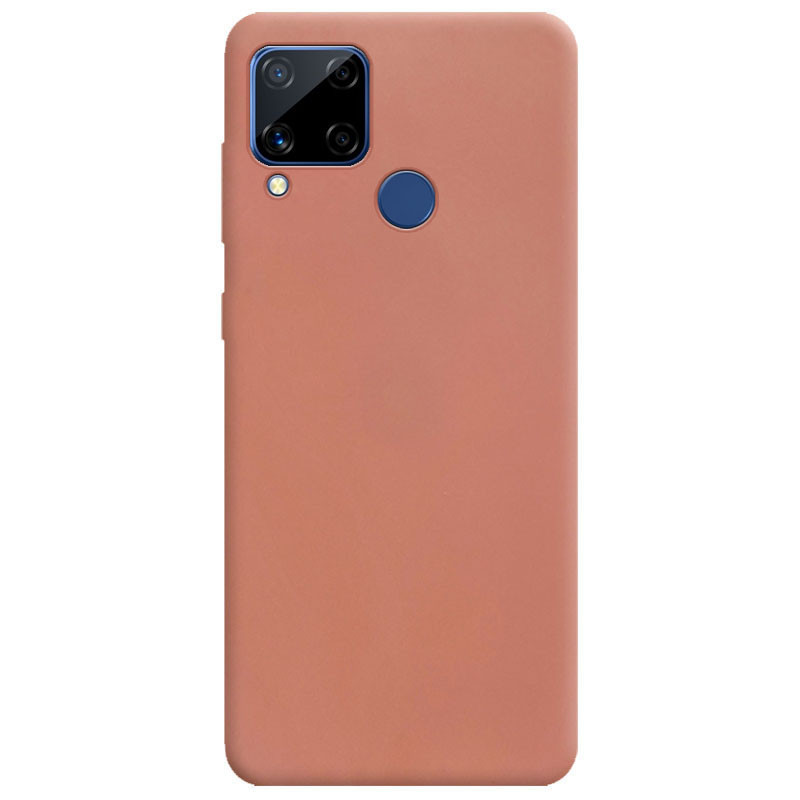 

Силиконовый чехол Candy для Realme C15 / C12, Rose gold