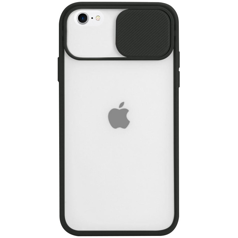 

Чехол Camshield mate TPU со шторкой для камеры для Apple iPhone 7 / 8 / SE (2020) (4.7) Черный