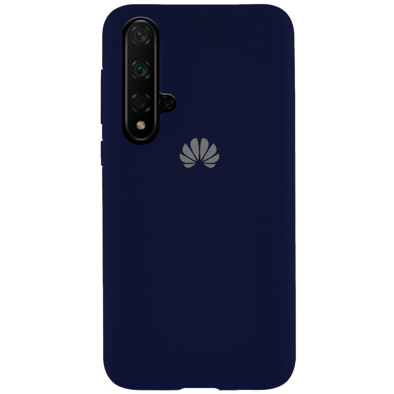 

Чехол Silicone Cover Full Protective (AA) для Huawei Honor 20 / Nova 5T Темно-синий / Midnight blue