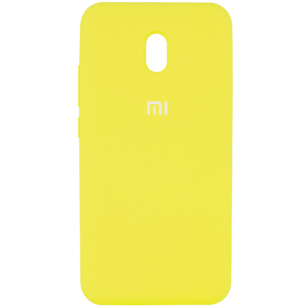 

Чехол Silicone Cover Full Protective (AA) для Xiaomi Redmi 8a Белый / White Желтый / Yellow