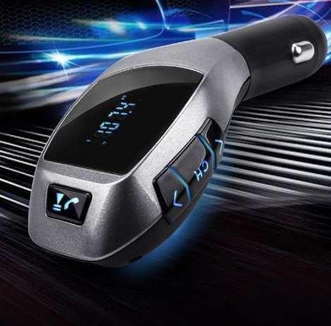 

Трансмиттер FM модулятор H20BT для автомобиля с Bluetooth, mp3