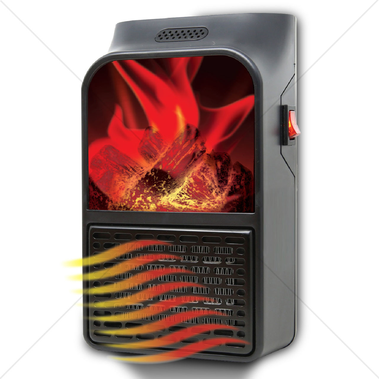 

Портативный обогреватель с имитацией камина Flame Heater