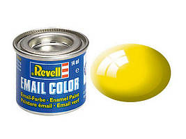 Жовта глянсова емалева фарба для моделювання, 14 мл. REVELL 32112
