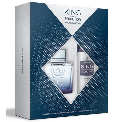 

Набори для чоловіків Antonio Banderas King of Seduction Set (edt 100ml+deo 150ml) оригінал