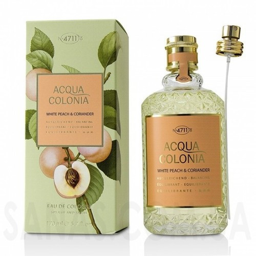 

Одеколон унісекс Maurer & Wirtz 4711 Acqua Colonia White Peach & Coriander edc оригінал 170 мл