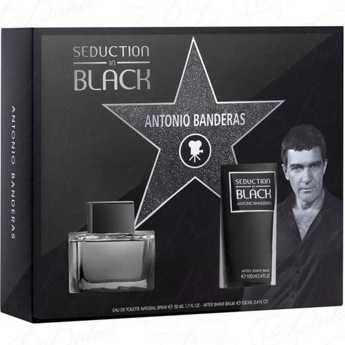 

Набір для чоловіків Antonio Banderas Seduction in Black Set (Edt 50ml+ A\Sh50ml) оригінал