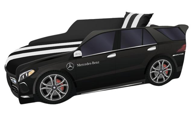 Кровать детская Premium P006 Mercedes Benz Black