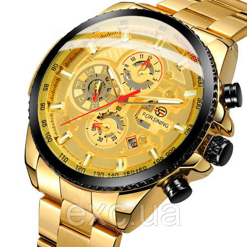 

Forsining 6909 Gold-Black-Gold