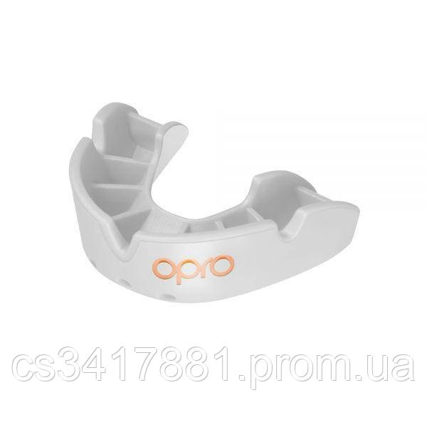 

Капа Opro Junior Bronze White SKL24-277190