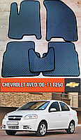 ЄВА килимки Шевроле Авео Т250 2006-2011. EVA килими на Chevrolet Aveo T250, фото 1