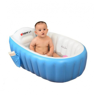 

Ванночка детская надувная Intime Baby Bath Tub синяя SKL11-237086, Синий