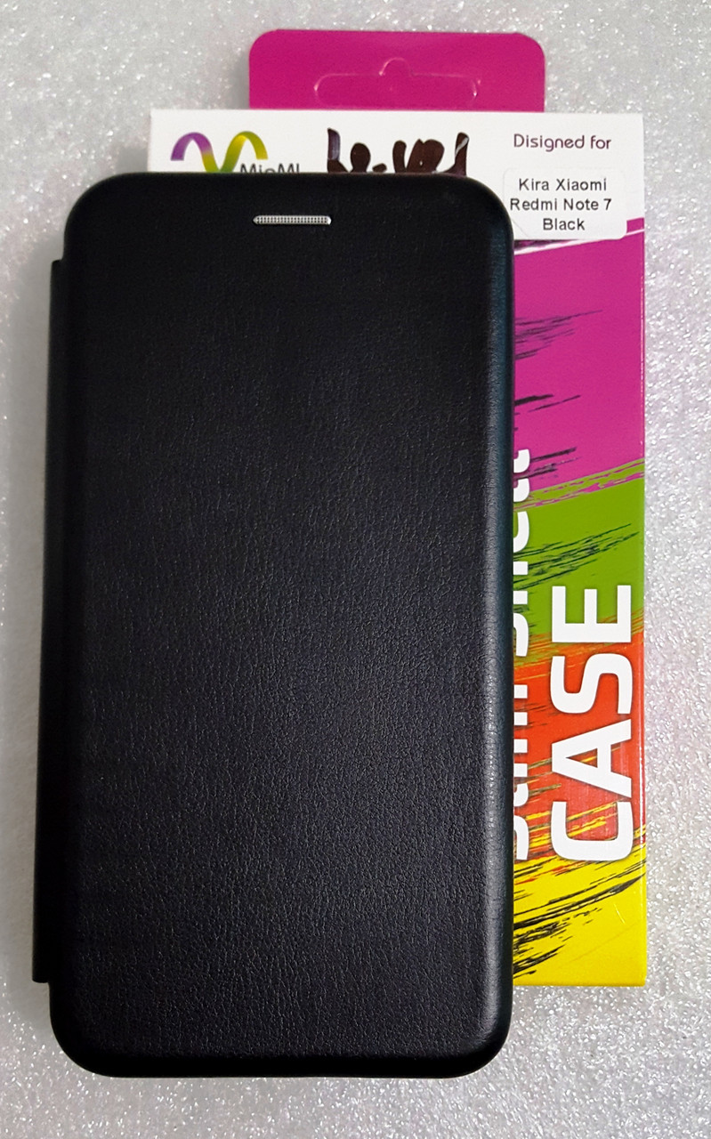 

Чехол книжка LEVEL (Kira) Xiaomi Redmi Note 7 Black