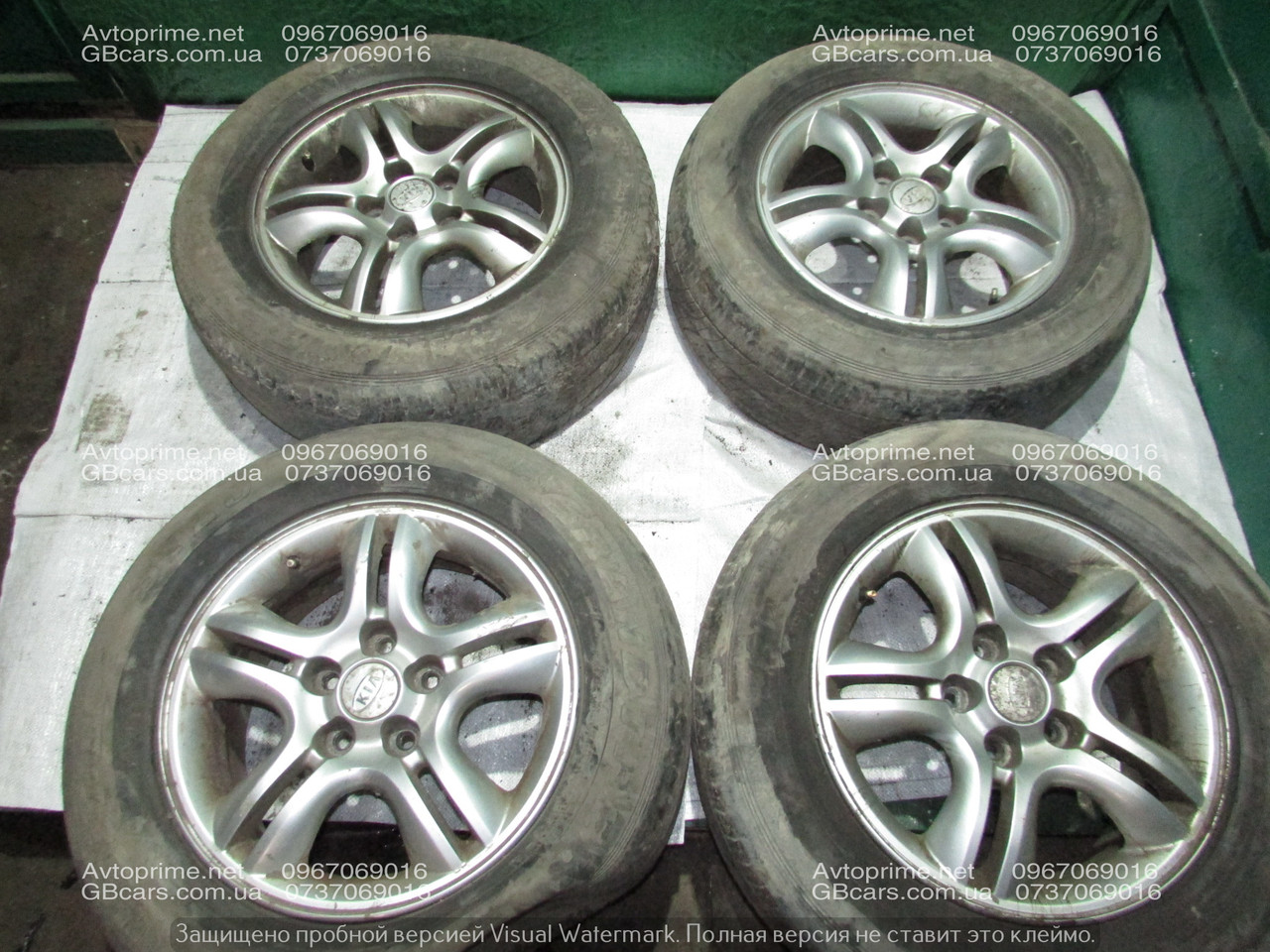 

Диски с резиной Kia Sportage 2 6.5J R16 5X114,3 529101F200