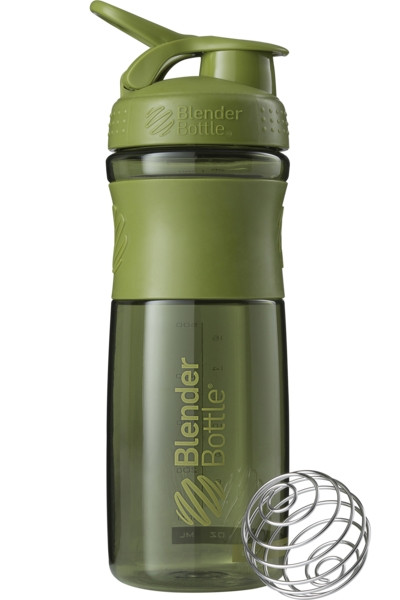 

Бутылка-шейкер спортивная BlenderBottle SportMixer 820ml Moss Green SKL24-144849