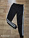 Жіночі спортивні штани двунітка c лампасами Туреччина S M L XL Оптом, фото 3