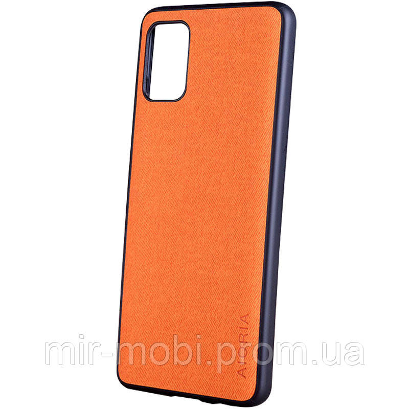 

Чехол AIORIA Textile PC+TPU для Samsung Galaxy M31s, Оранжевый