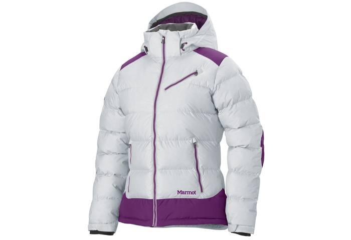 

Куртка Marmot Women's Sling Shot Jacket 75530 XS, Glaicer Grey - Grape Juice (1131), Sea glass - sea green (2538)