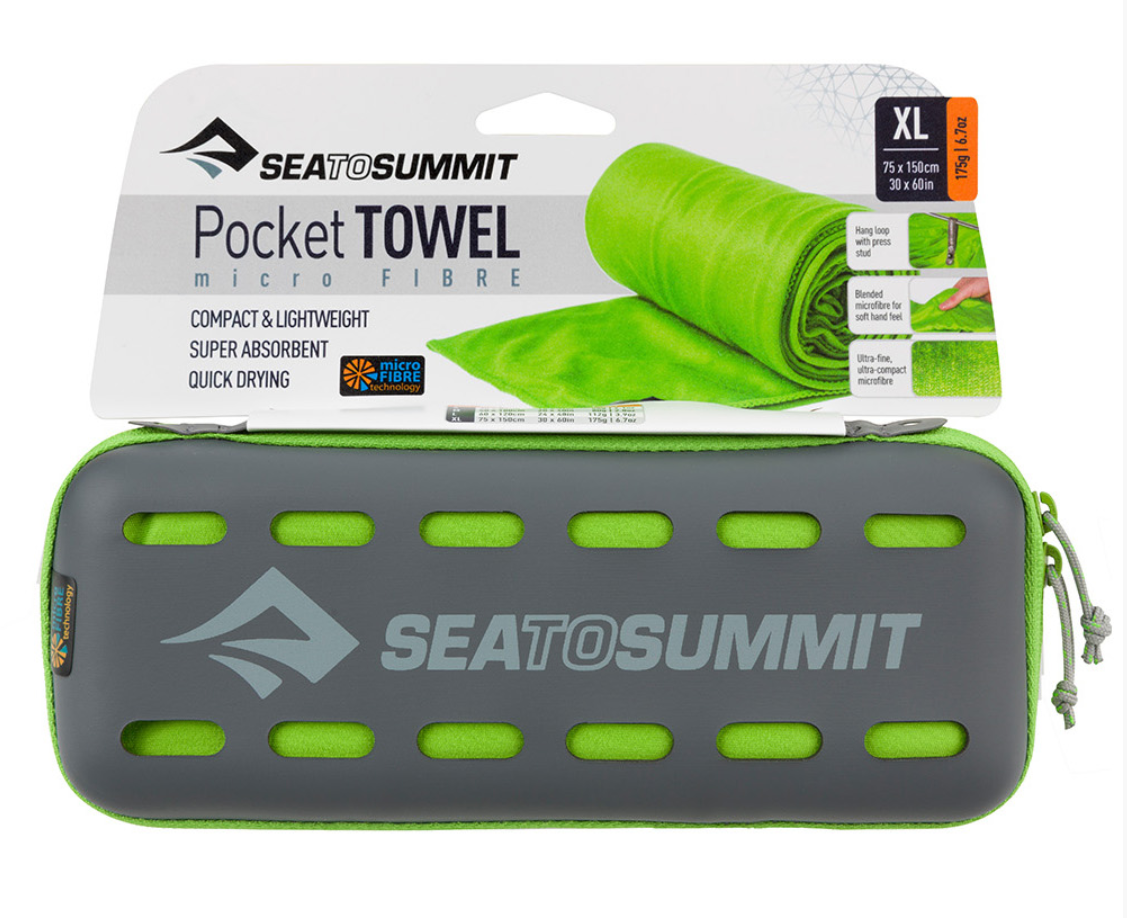 

Полотенце Sea To Summit Pocket Towel XL Lime