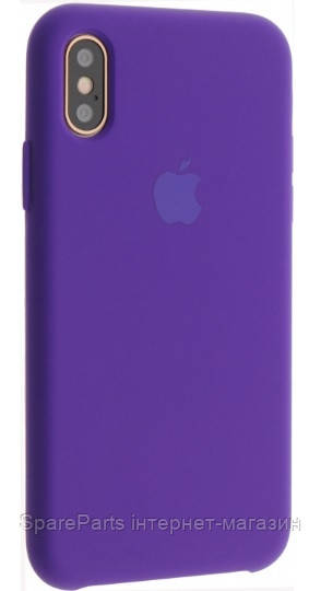 

Чехол Silicone Case для iPhone X, iPhone XS Dark Violet