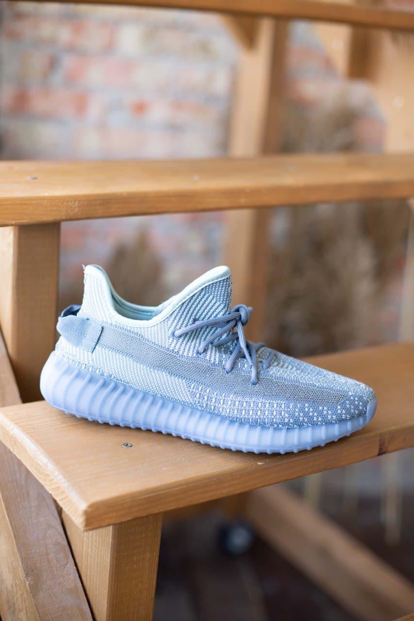 

Мужские кроссовки Adidas Yeezy Boost 350 v2 Blue / Адидас Изи Буст 350 в2 Голубые 42, Голубой