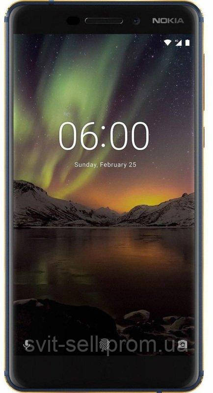 

Смартфон Nokia 6.1 TA-1043 3/32Gb blue