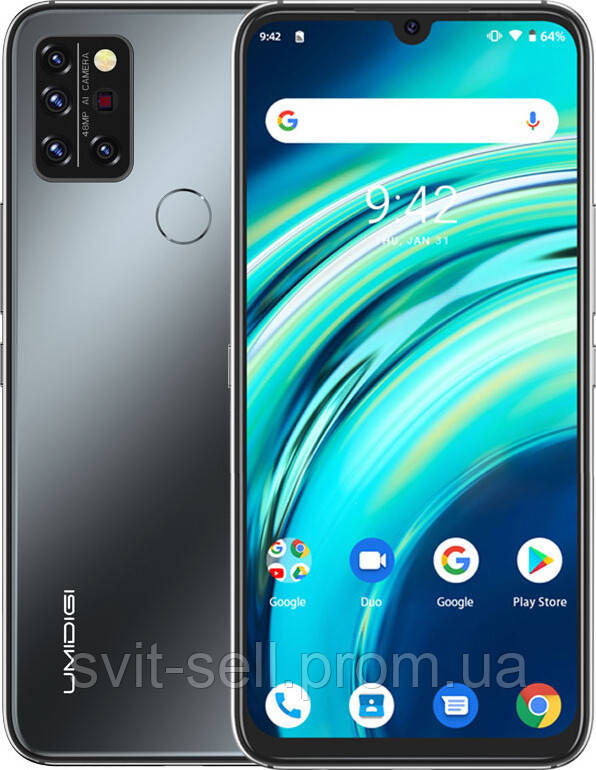 

Смартфон Umidigi A9 Pro 6/128GB Black (Global