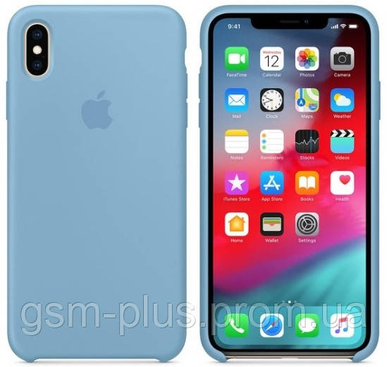 

Чехол Silicone Case для iPhone XS Max OR Cornflower