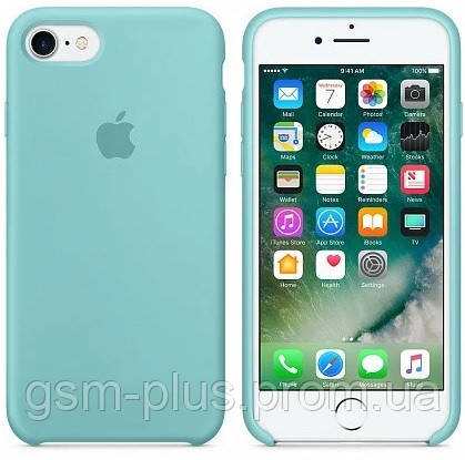 

Чехол Silicone Case для iPhone 7, iPhone 8 OR Sea Blue