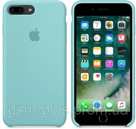 

Чехол Silicone Case для iPhone 7 Plus, iPhone 8 Plus OR Sea Blue