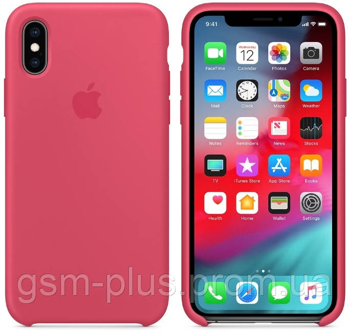 

Чехол Silicone Case для iPhone X, iPhone XS OR Hibiscus