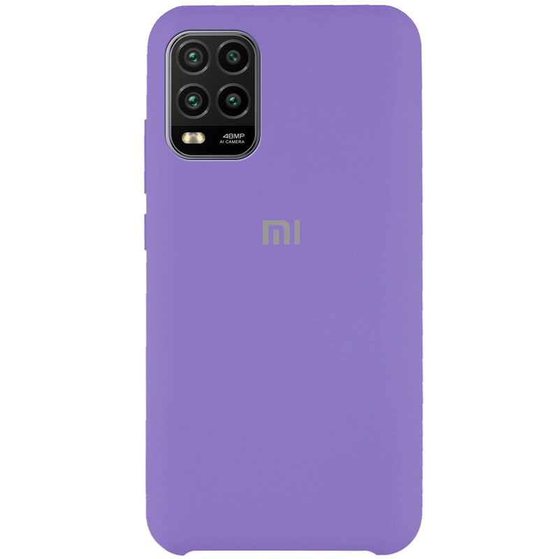 

Чехол Противоударный накладка Epik Silicone Case NEW AAA Series для Xiaomi Mi 10 Lite Фиолетовый / Violet