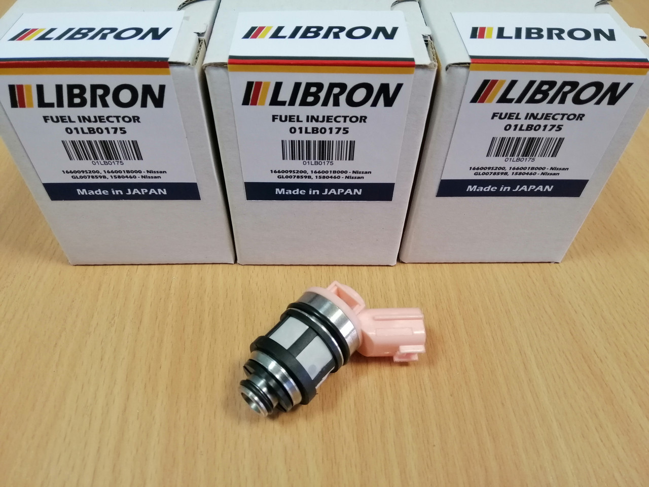 

Форсунка топливная Libron 01LB0175 (аналог 166009S200, 166001B000, GL007859BU, 1580460 - Nissan)