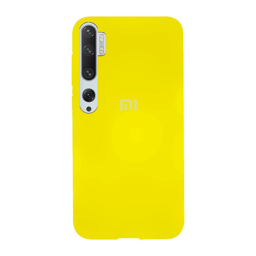 

Силикон Original Silicone Case Xiaomi Mi 10 HQ желтый, Жёлтый