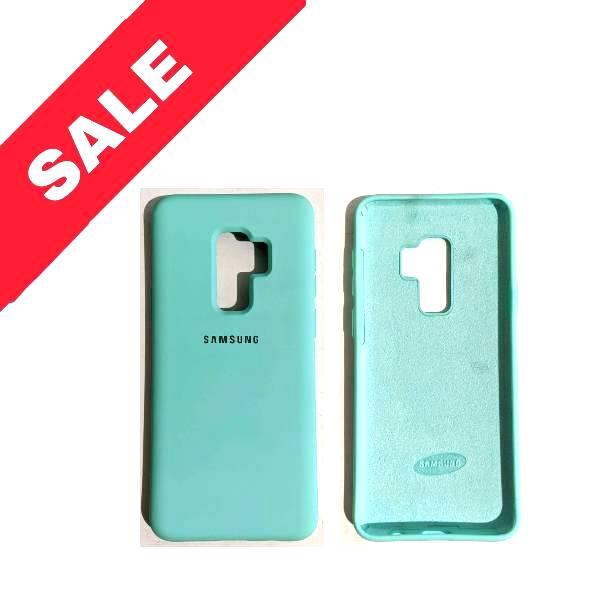 

Силиконовый чехол "Original Silicone Case" SAMSUNG G965 / S9 + Бирюзовый