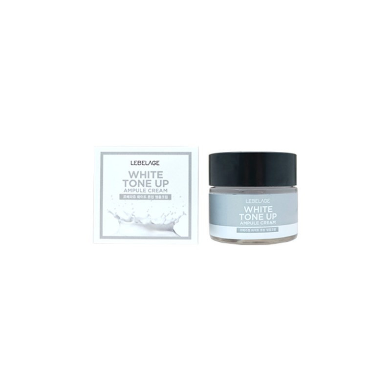 

Осветляющий крем для лица Lebelage Ampule Cream White Tone up 70 мл (8809317111230