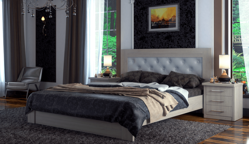 

Кровать София 160х200, Коричневый