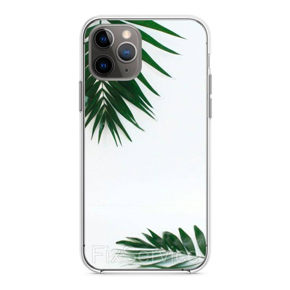 

Чехол силиконовый Tropical leaves для Apple iPhone 11 Pro (Tropical leaves 004)