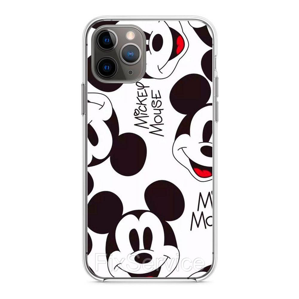 

Чехол силиконовый Mickey для Apple iPhone 11 Pro (Микки Маус)