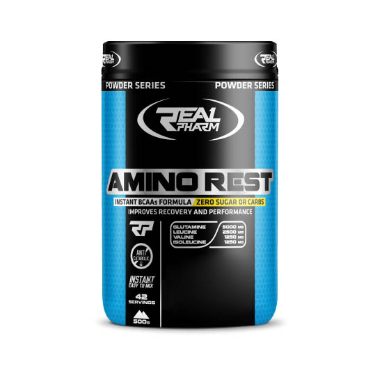 

Аминокислота Real Pharm Amino Rest, 500 грамм Лимон-черная смородина