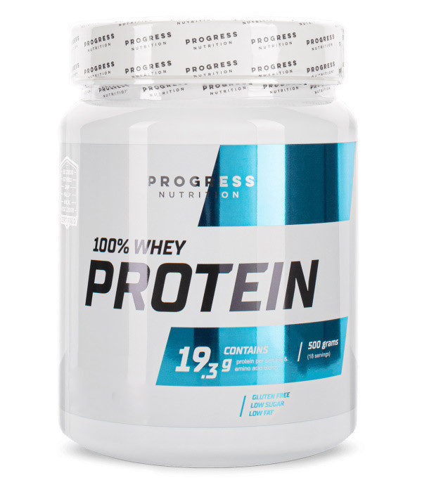 

Протеин Progress Nutrition Whey Protein, 500 грамм Черная малина-белый шоколад