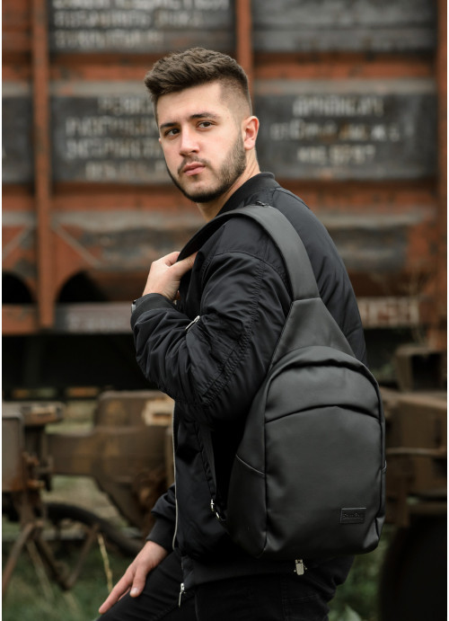 

͛ Cумка через плечо слинг Sambag Brooklyn MSH черный